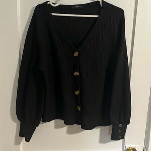 SHEIN cardigan black/ navy in colour.